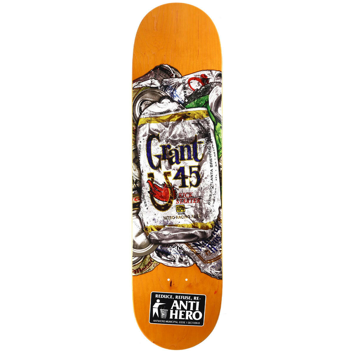 Anti Hero - Grant Taylor Refuse 8.4 Skateboard Deck.