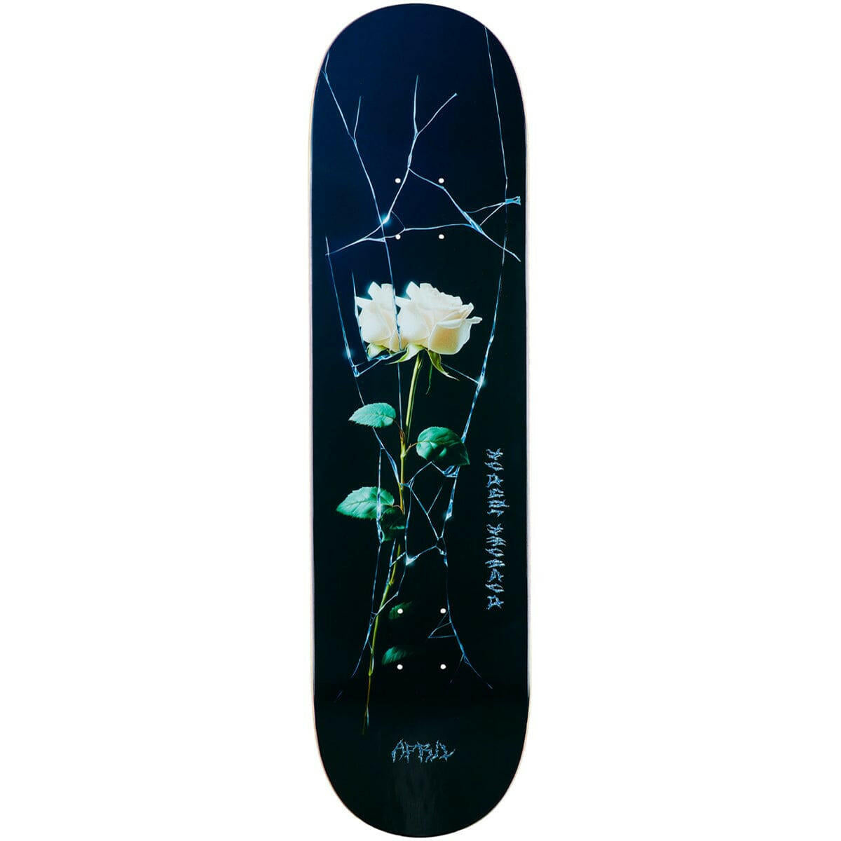 April - Dashawn Jordan Cracked Rose 8.0 Skateboard Deck.