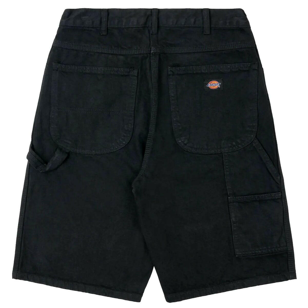 Dickies - DX200 Relaxed Fit Carpenter Denim Youth Shorts Rinsed Black.