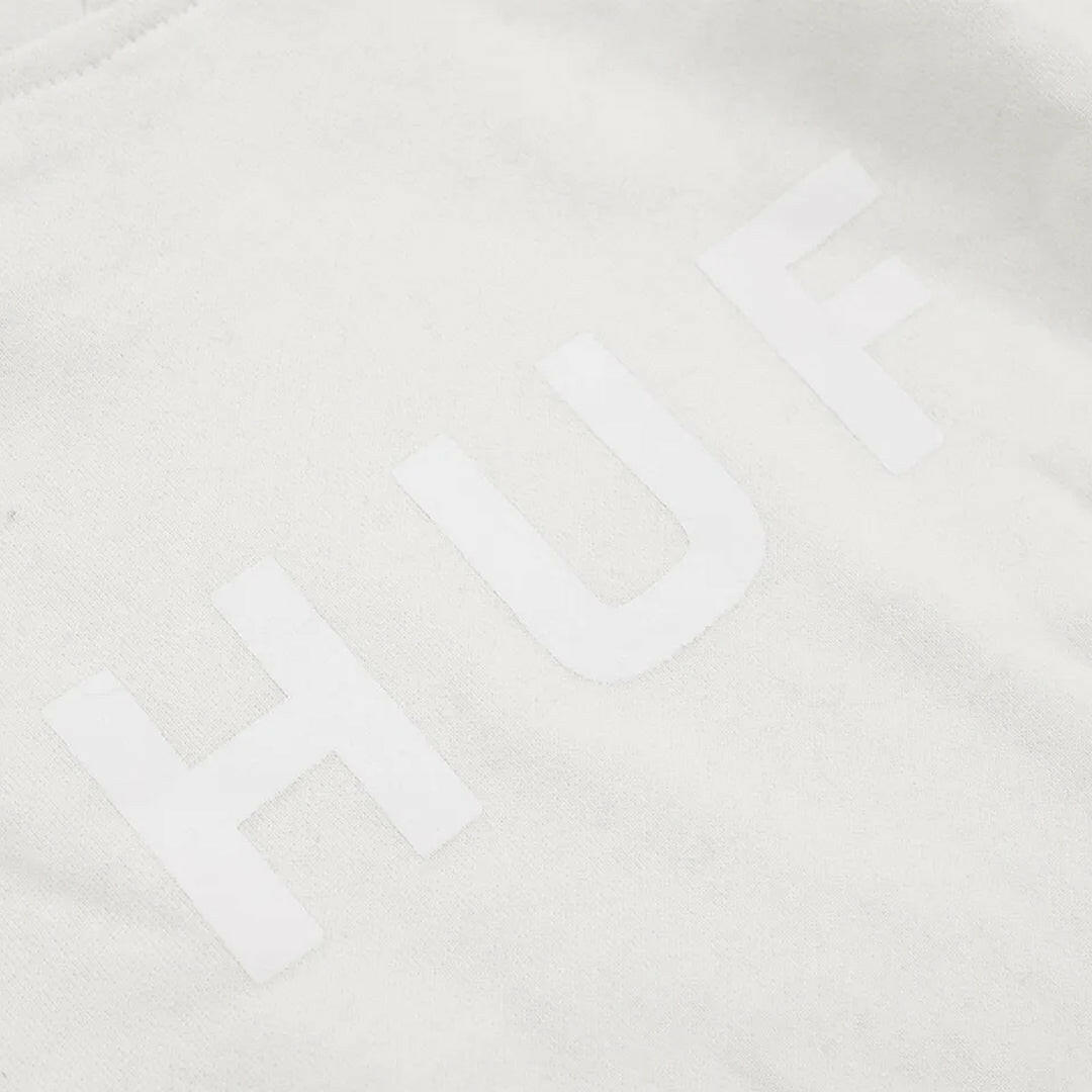 Huf - Essentials OG Logo Hoodie White.