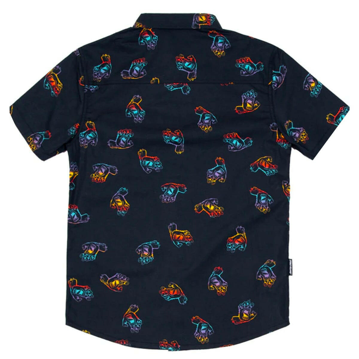 Santa Cruz - Screaming Hand Youth Shirt Black.