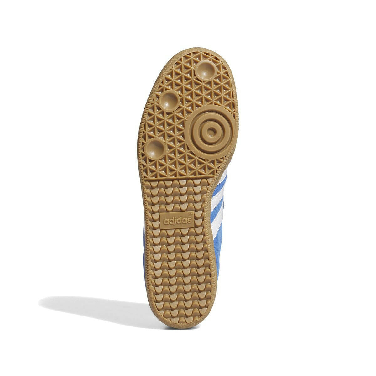 Adidas - Samba Adv Shoes Blue/White/Gold.