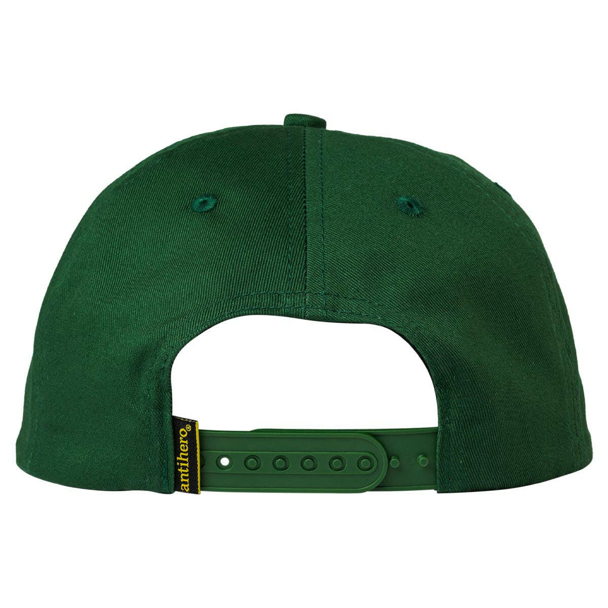 Anti Hero - Basic Eagle Snapback Dark Green/Yellow.
