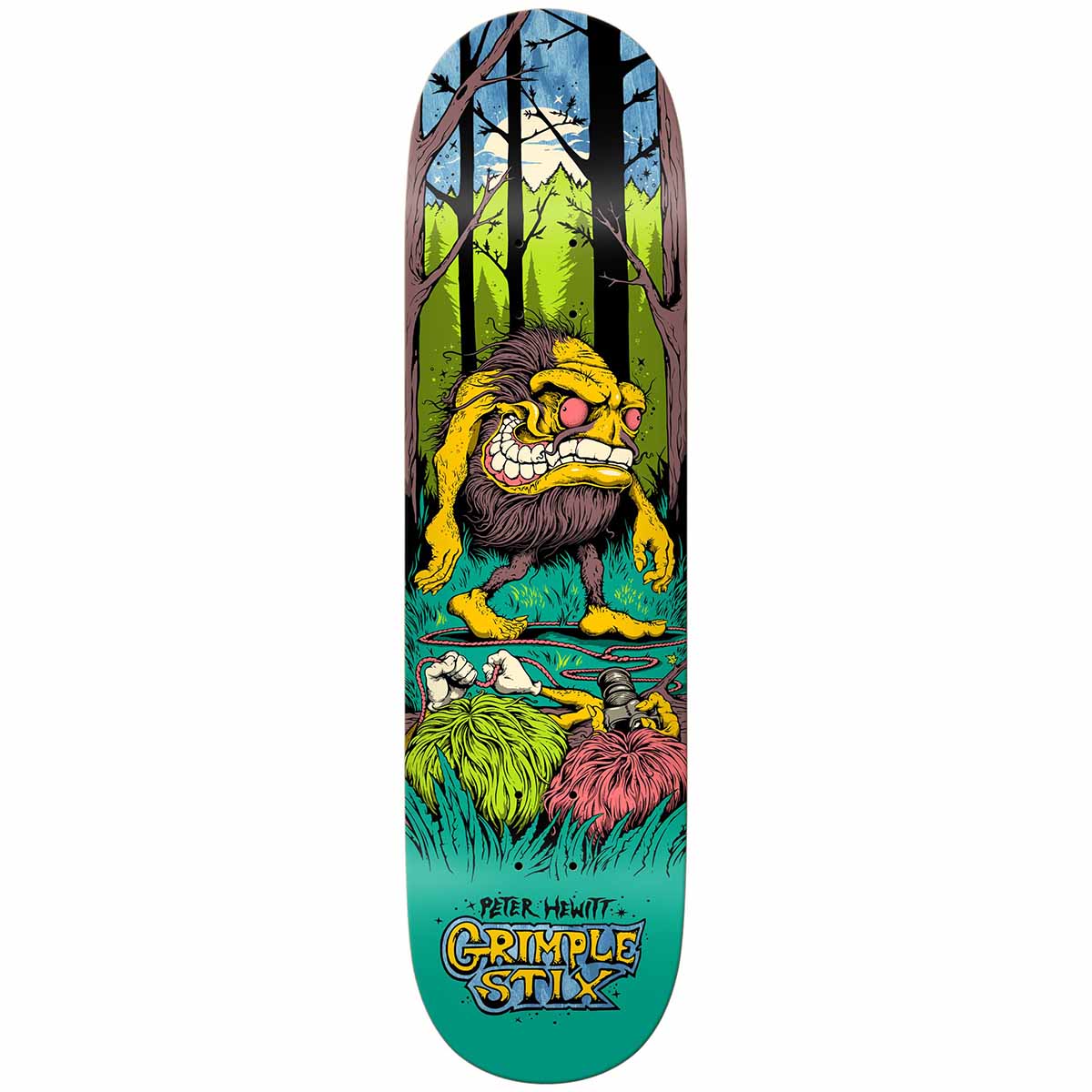 Anti Hero - Peter Hewitt Grimplestix Gryptids 8.65 Skateboard Deck