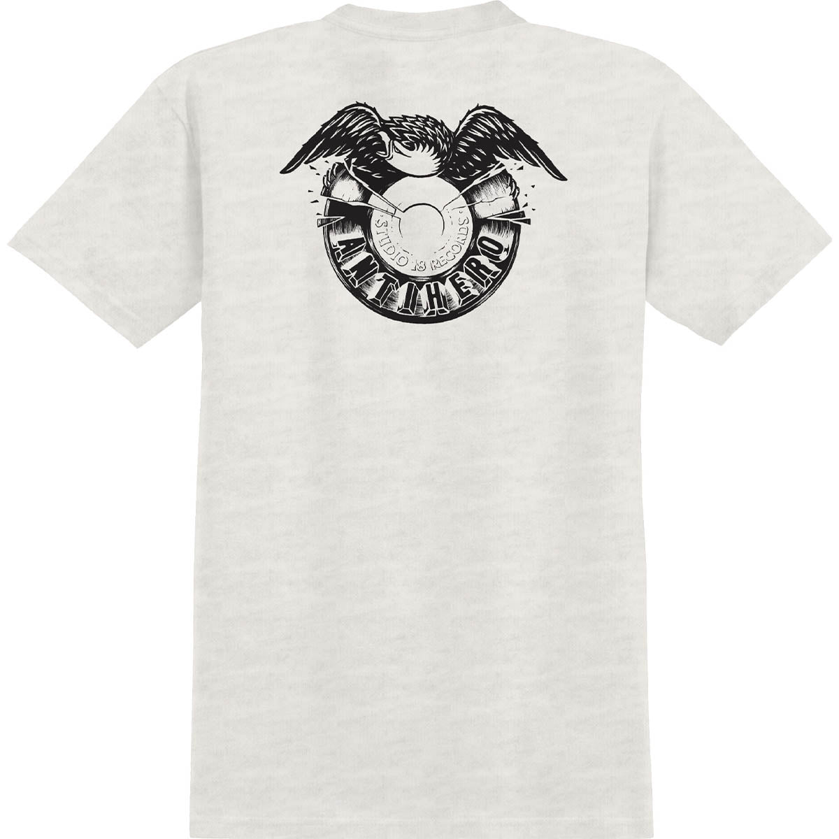 Anti Hero Studio 18 Tee Heather Bone/Black Back