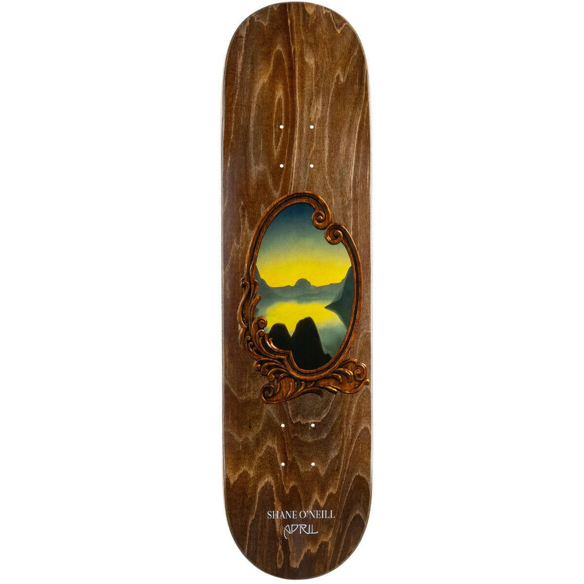 April - Shane O'Neill A Frame 8.125 Skateboard Deck.