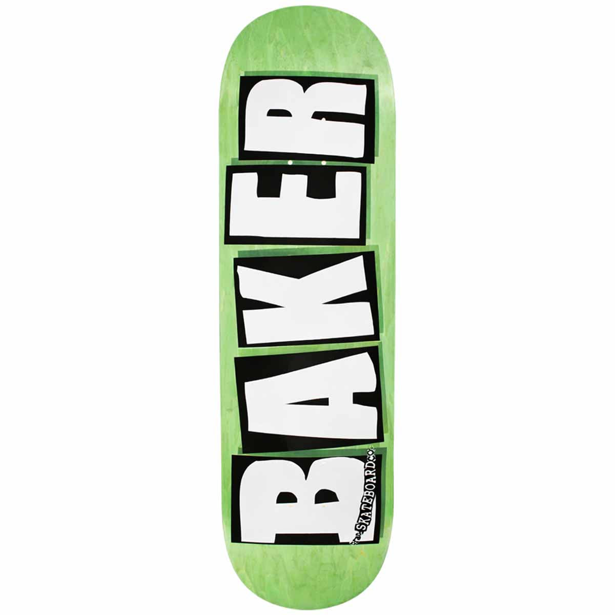 Baker Brand Logo Green Skateboard Deck