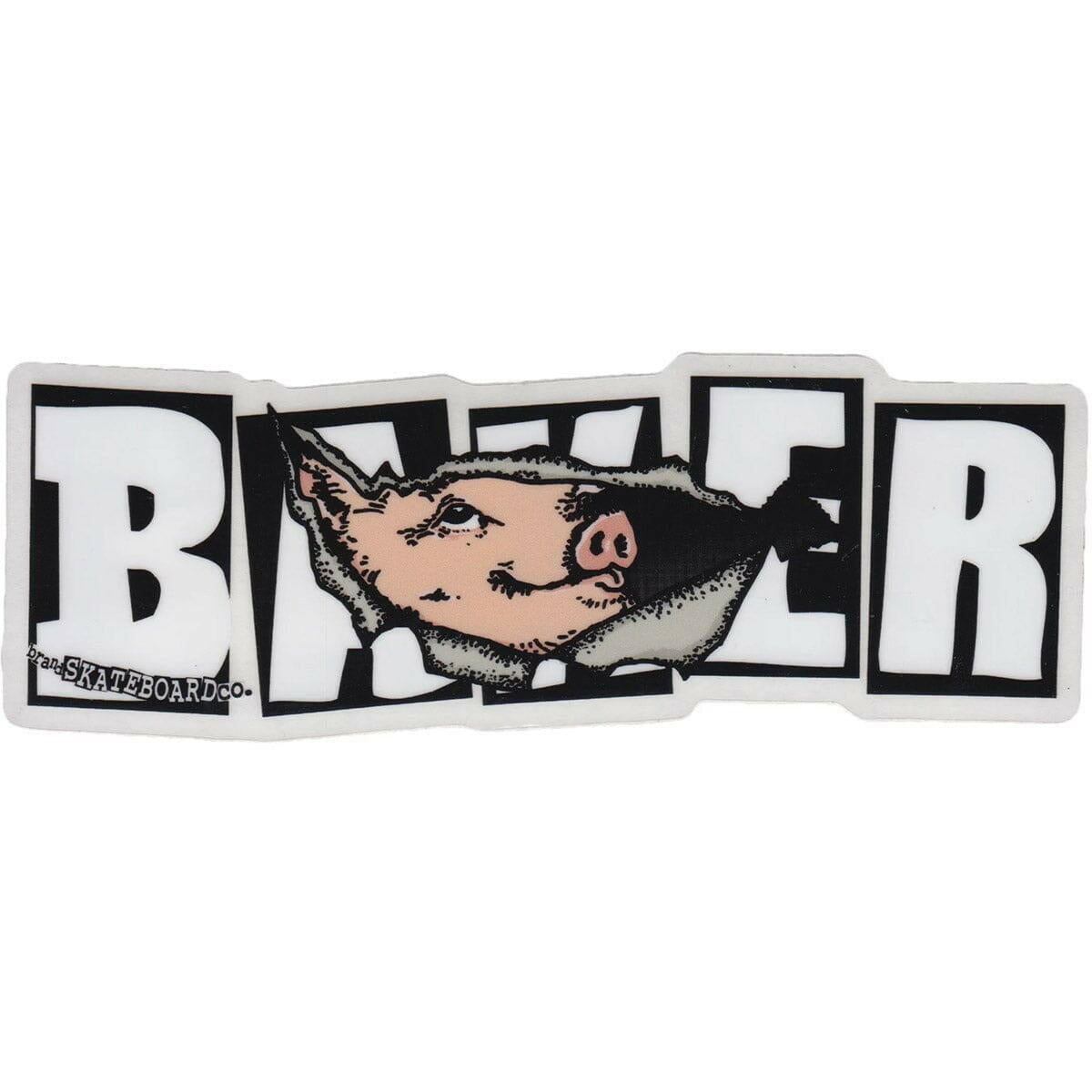 Baker - Hawk Emergers 7" Sticker.