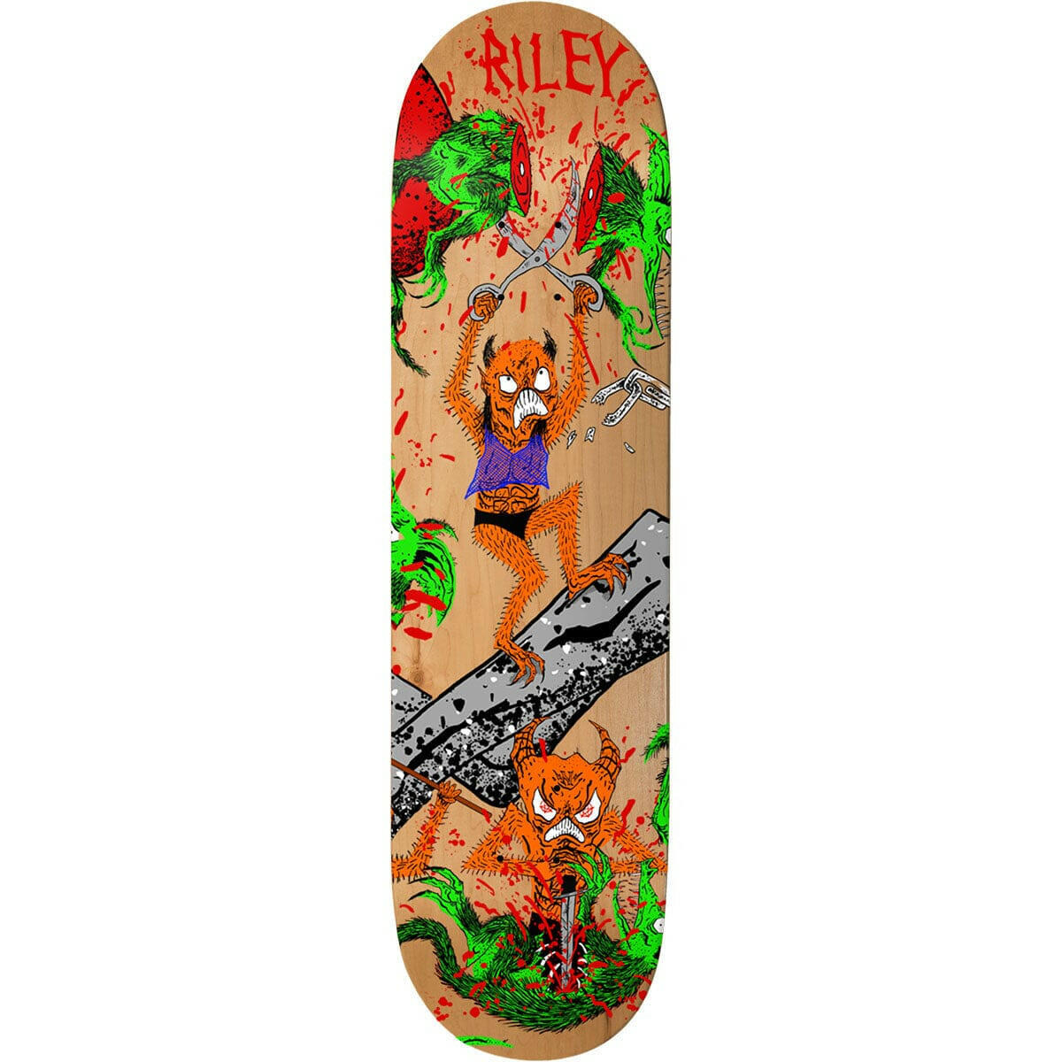 Baker - Jacopo Carozzi Toxic Rats 8.25 Skateboard Deck.