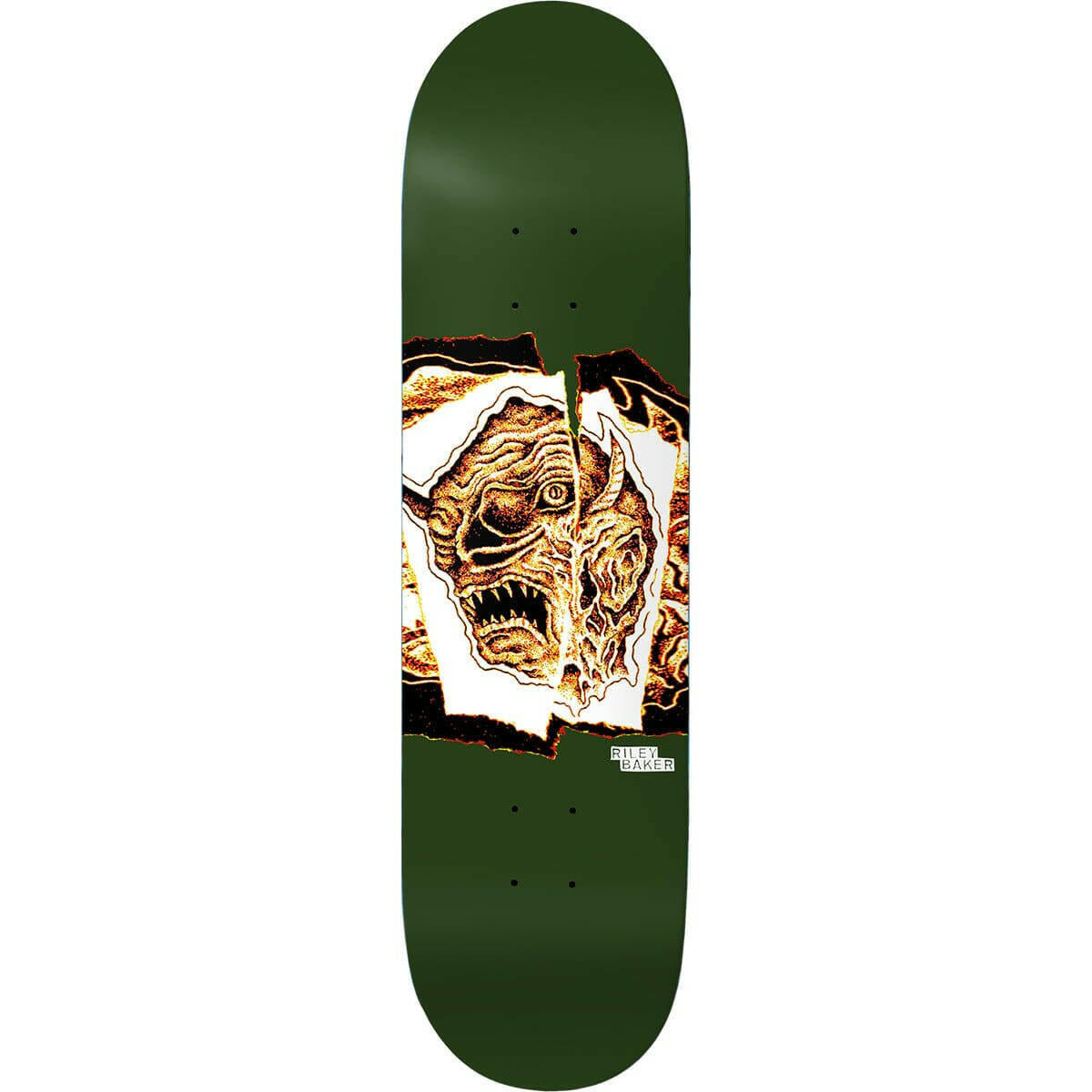 Baker - Riley Hawk Sundown 8.5 Skateboard Deck.