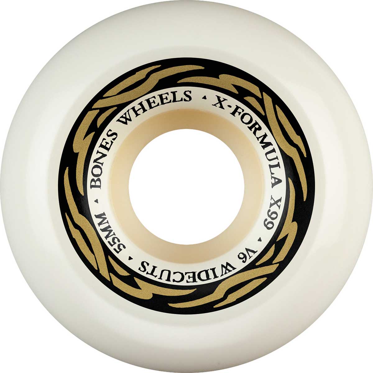 Bones XF 55MM 99A V6 Widecuts Skateboard Wheels