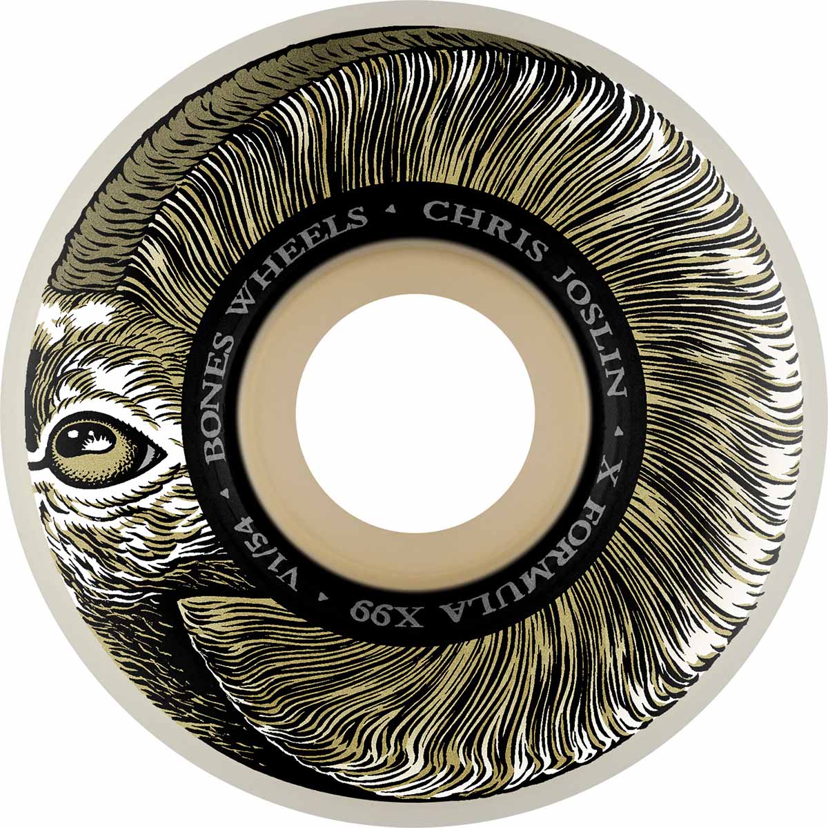 Bones - XF Joslin Rampage 54MM 99A V1 Standard Skateboard Wheels