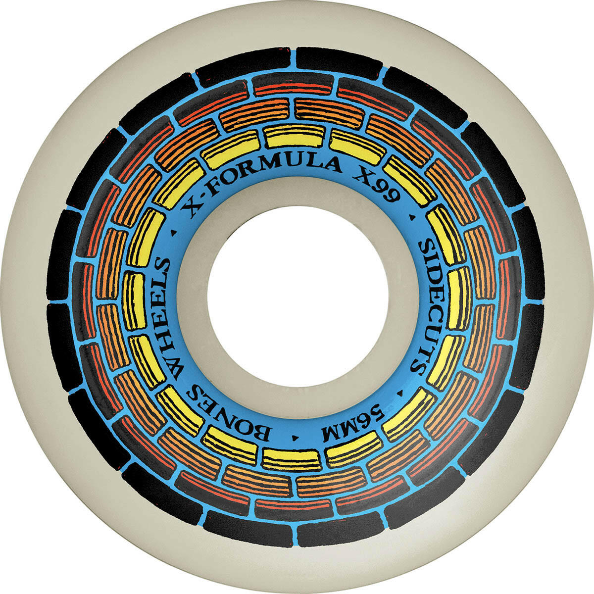 Bones - XF Wishing Well 56MM 99A V5 Sidecut Skateboard Wheels.