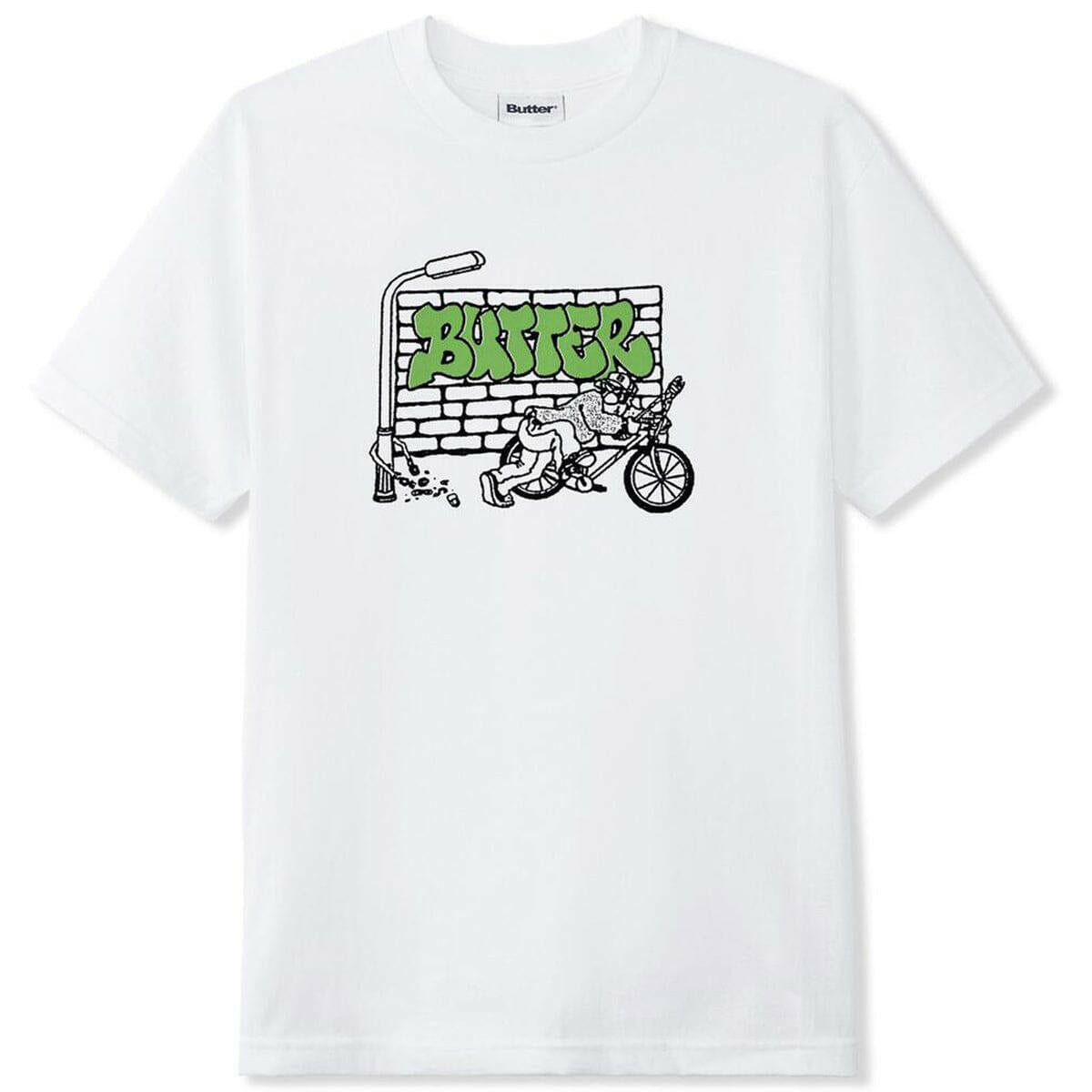 Butter Goods - Bike Tee White.