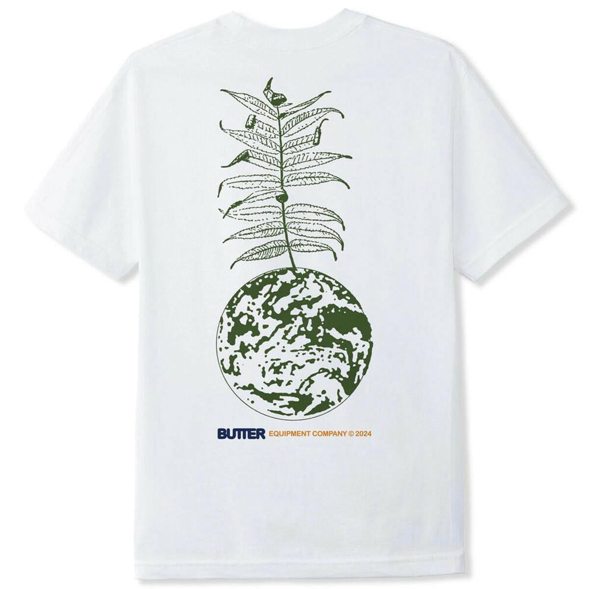 Butter Goods - Earth Tee White.