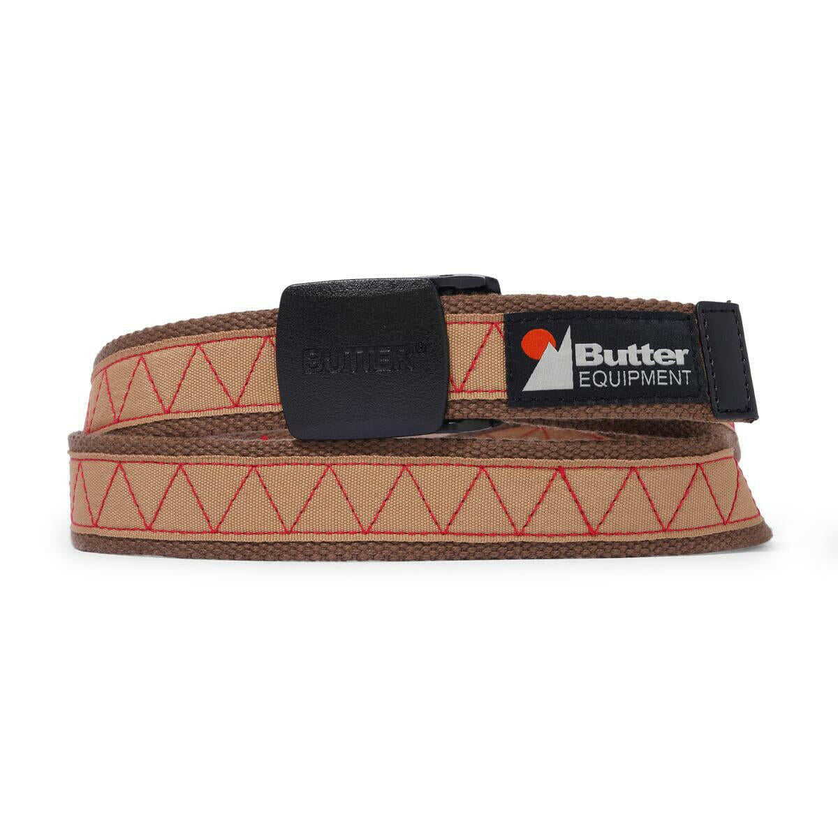 Butter Goods - Equipment Woven Belt Brown.