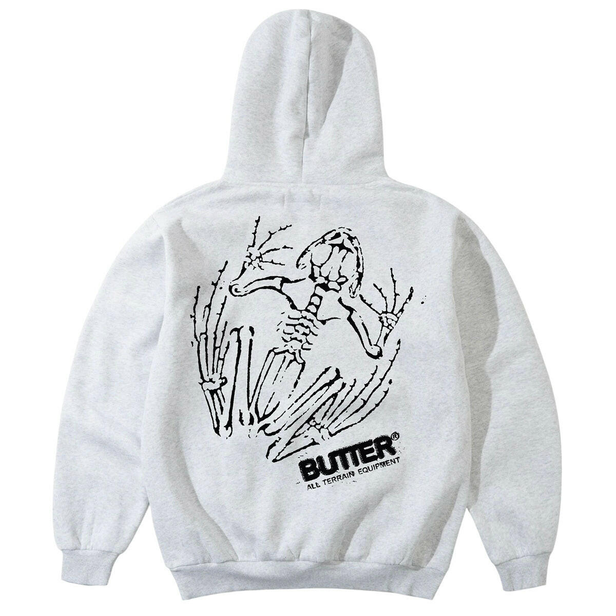 Butter Goods - Fossil Hoodie Ash.