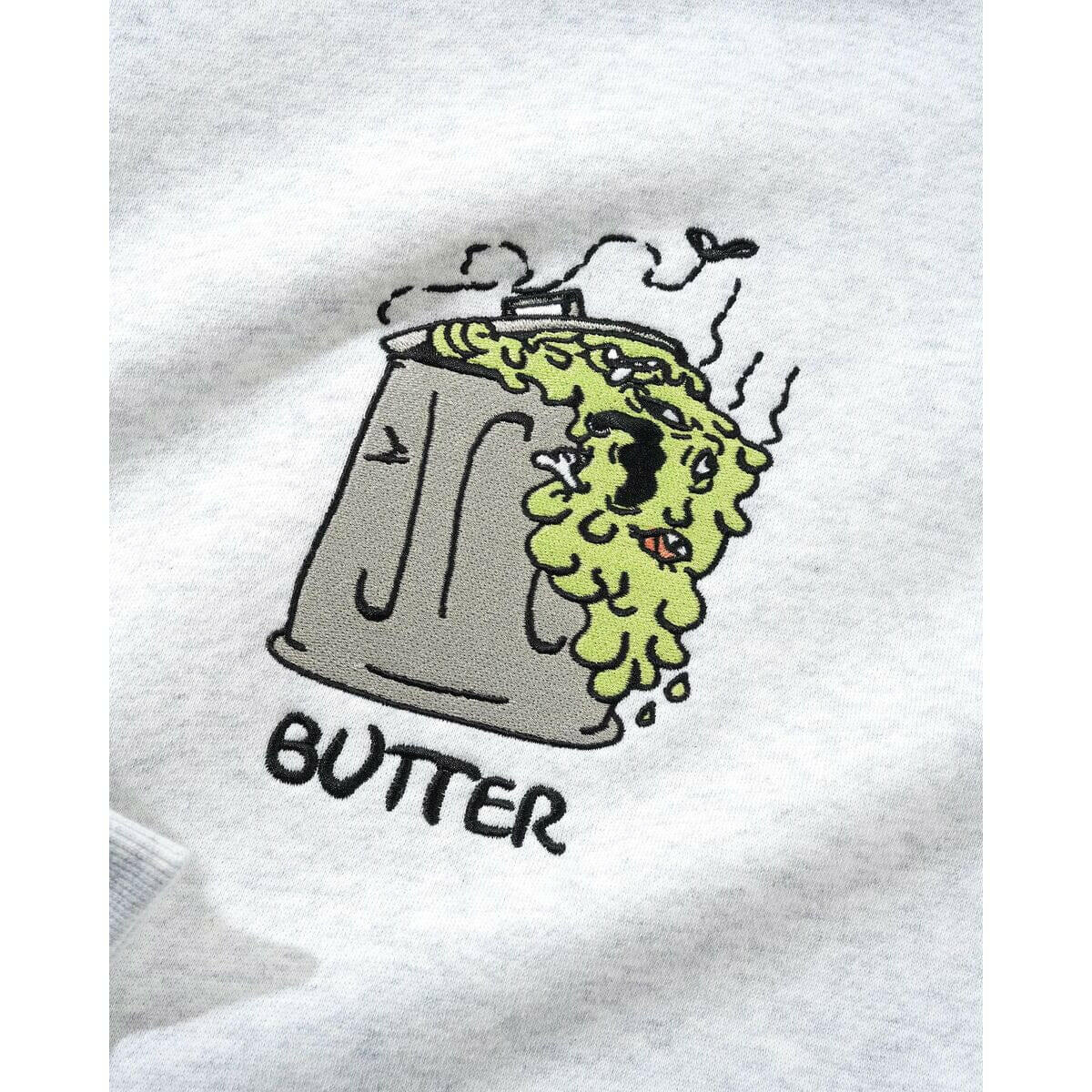 Butter Goods - Garbage Hoodie Ash.