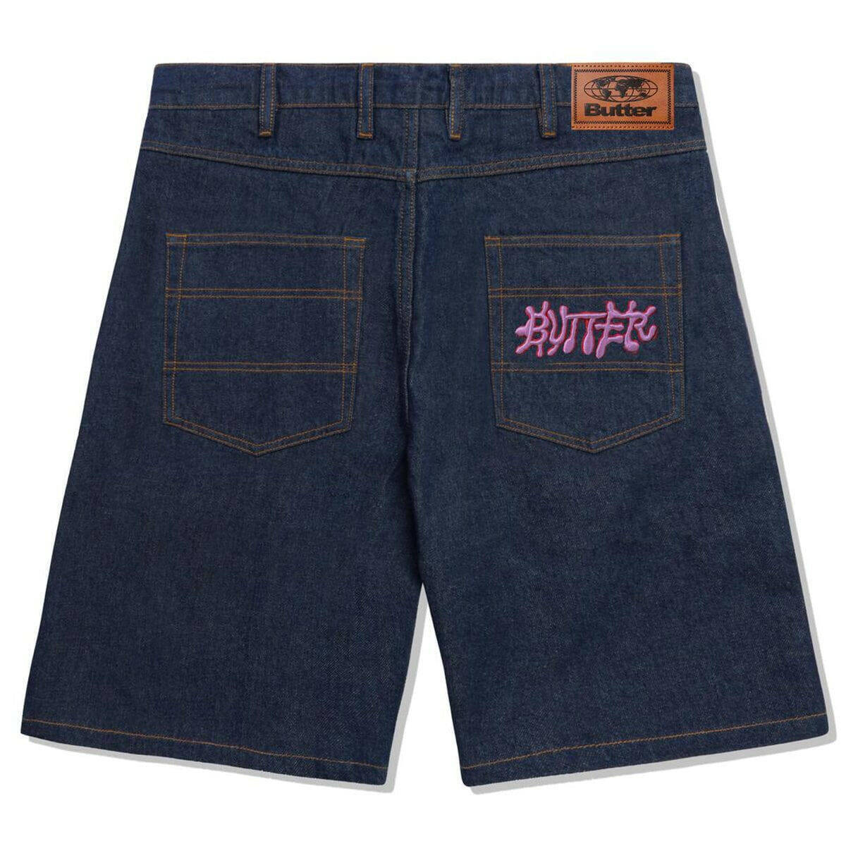 Butter Goods - Ink Denim Shorts Raw Indigo.