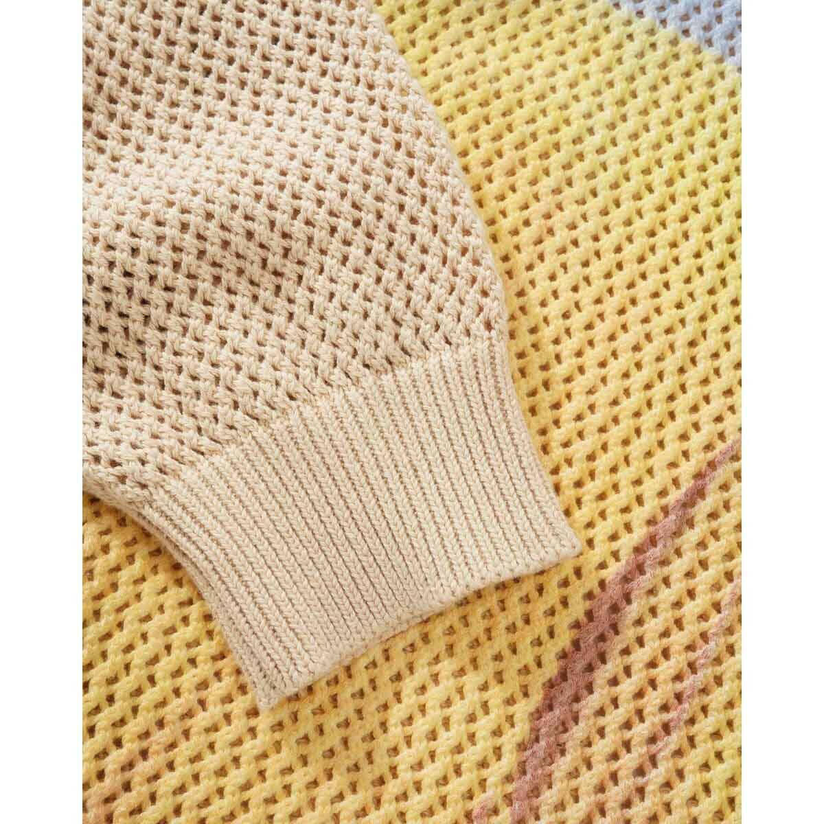 Butter Goods - Miles Davis Knit Sweater Cream.