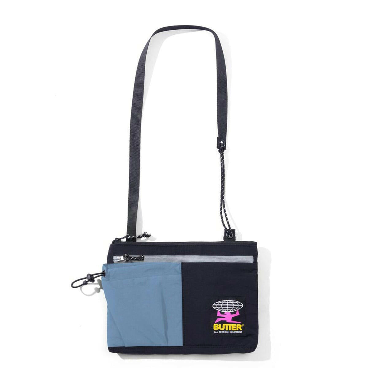 Butter Goods - Pace Side Bag Black.