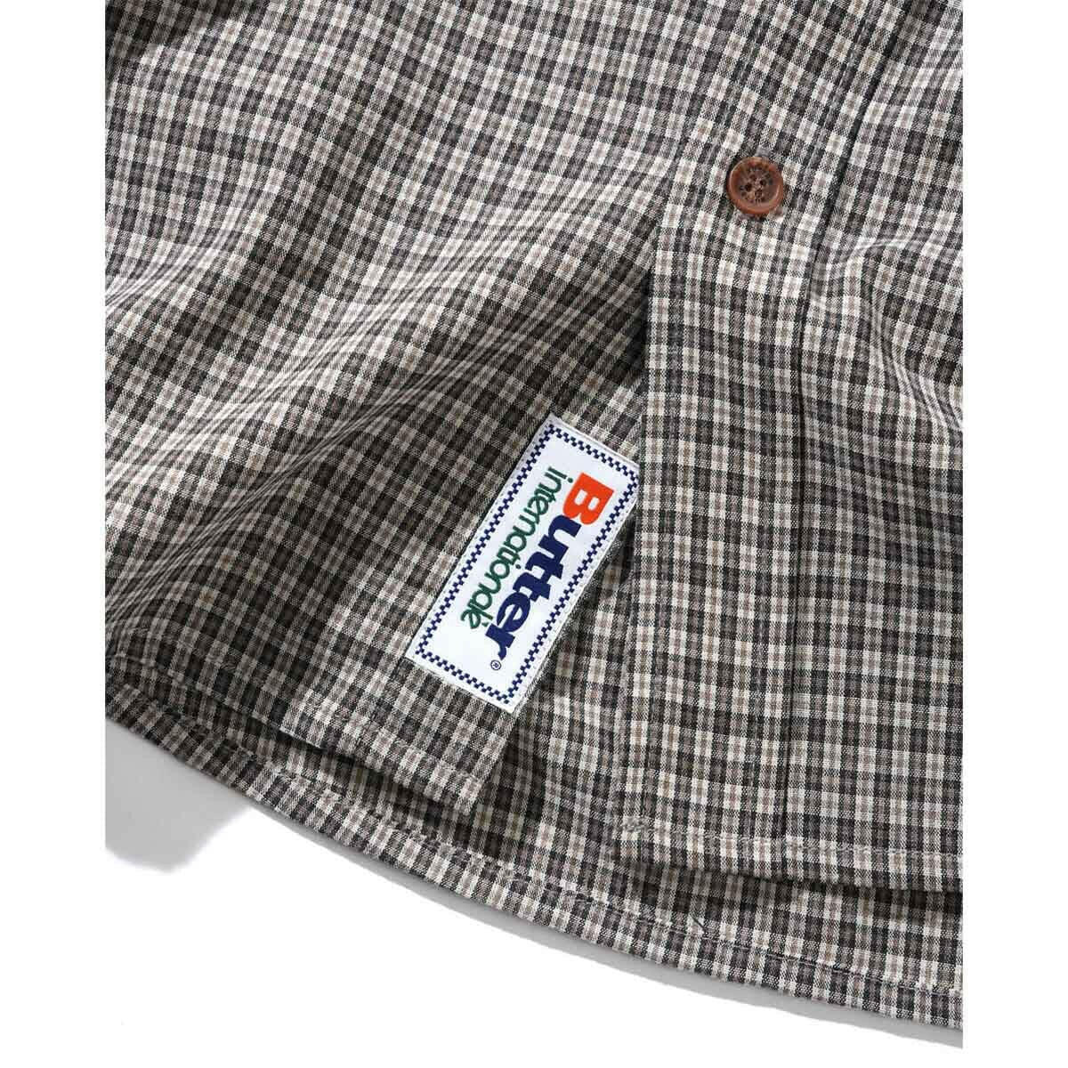 Butter Goods - Plaid L/S Shirt Black.