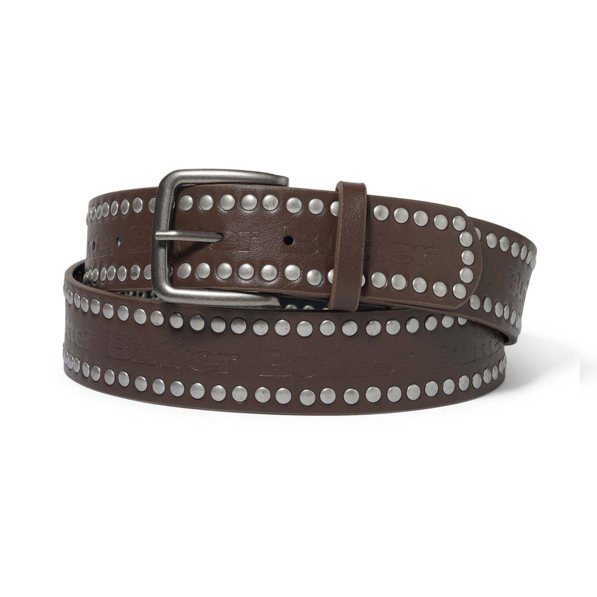 Butter Goods Studded Belt Brown