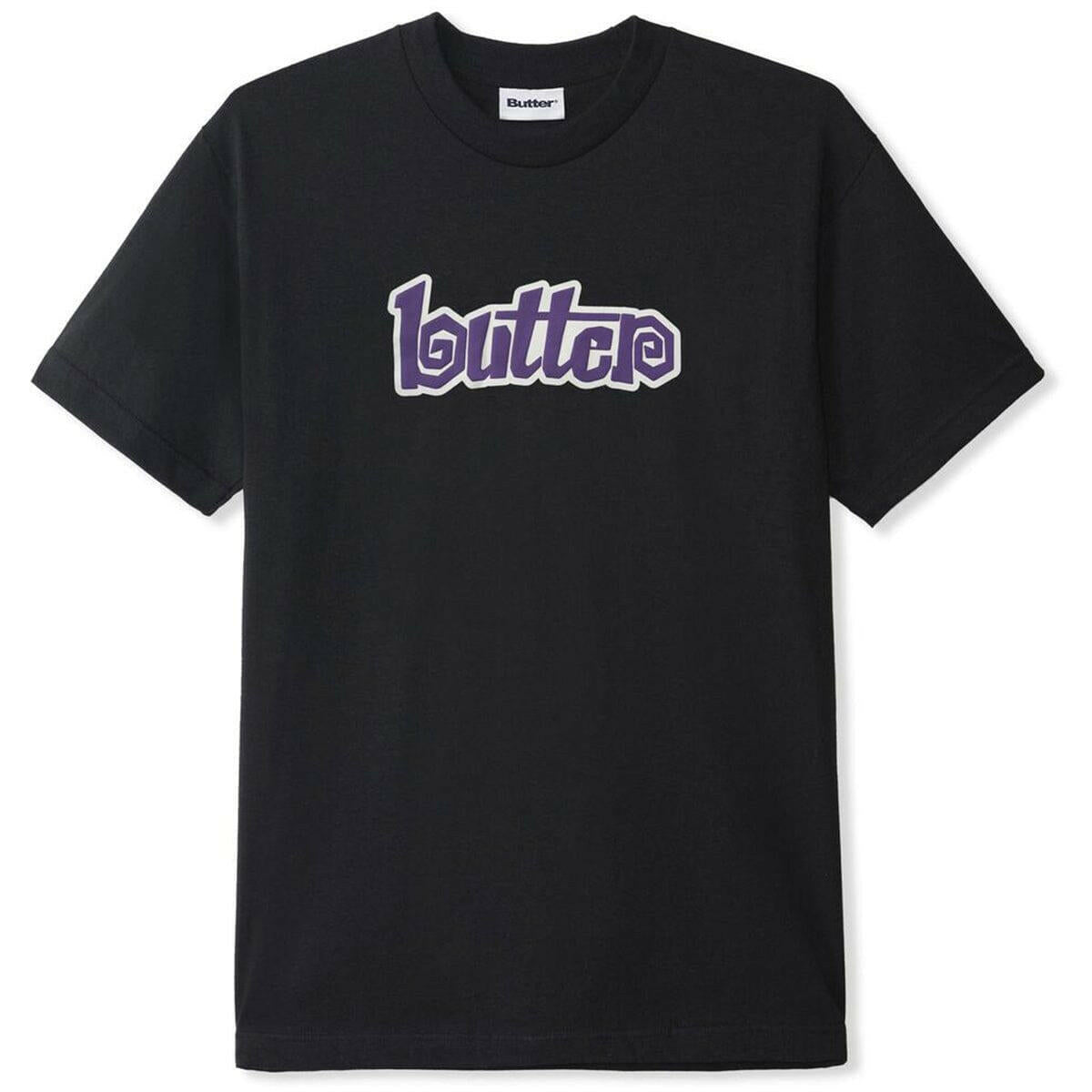 Butter Goods - Swirl Tee Black.