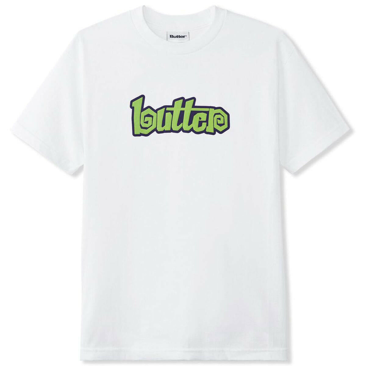 Butter Goods - Swirl Tee White.