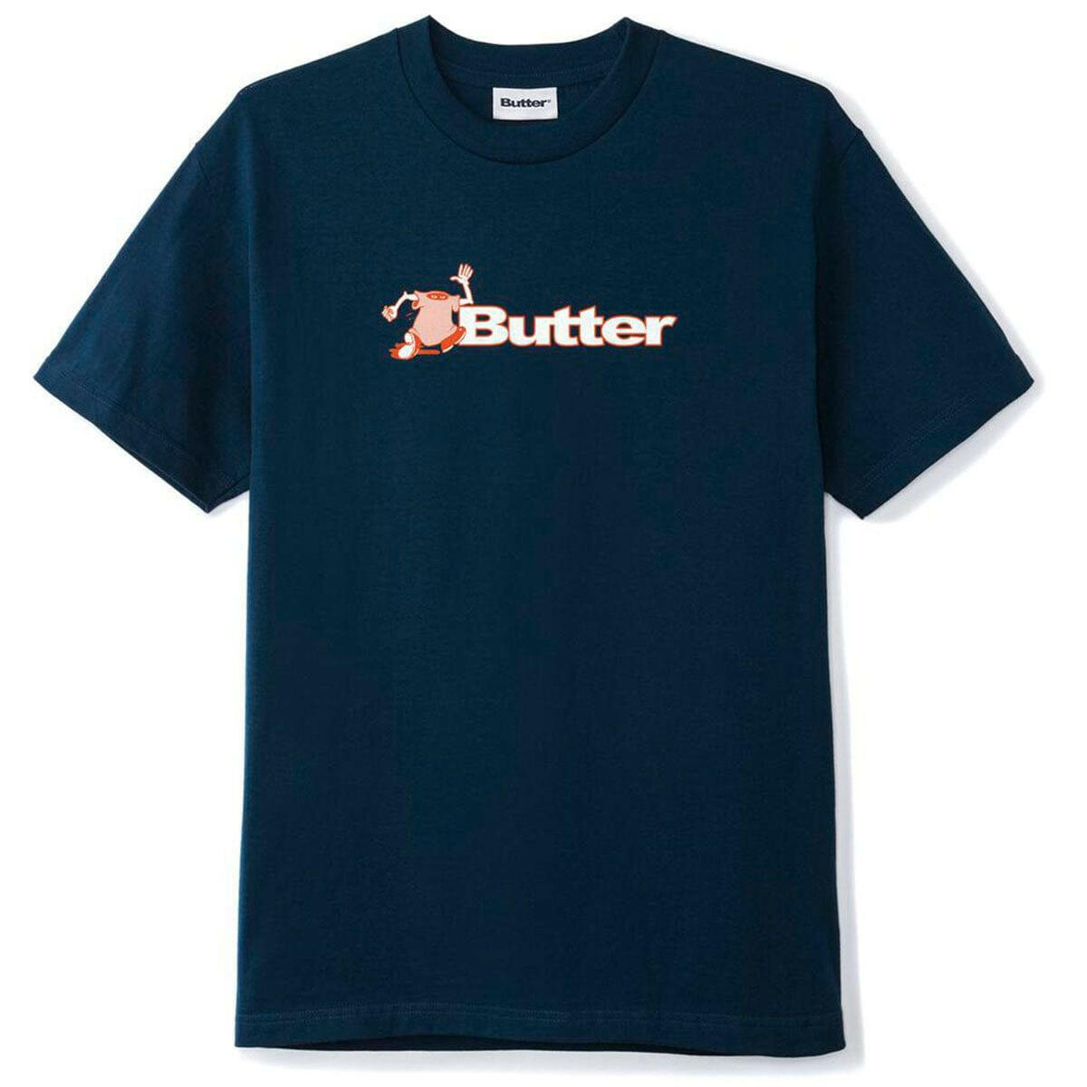 Butter Goods - T-Shirt Logo Tee Navy.