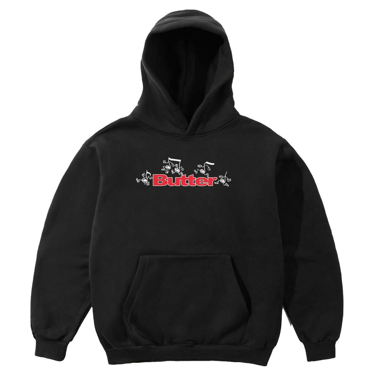 Butter Goods - Tempo Logo Hoodie Black.