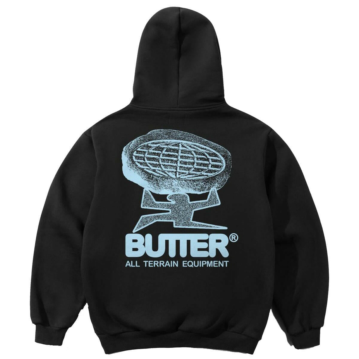 Butter Goods - Terrain Hoodie Black.