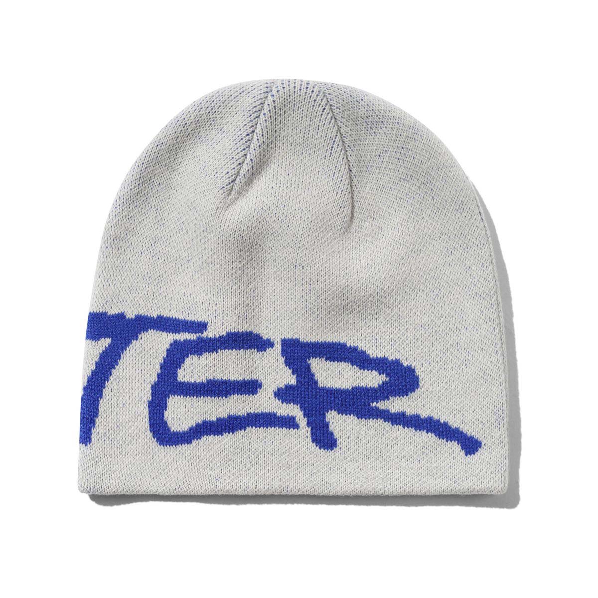 Butter Goods Terrain Skully Beanie Grey ack