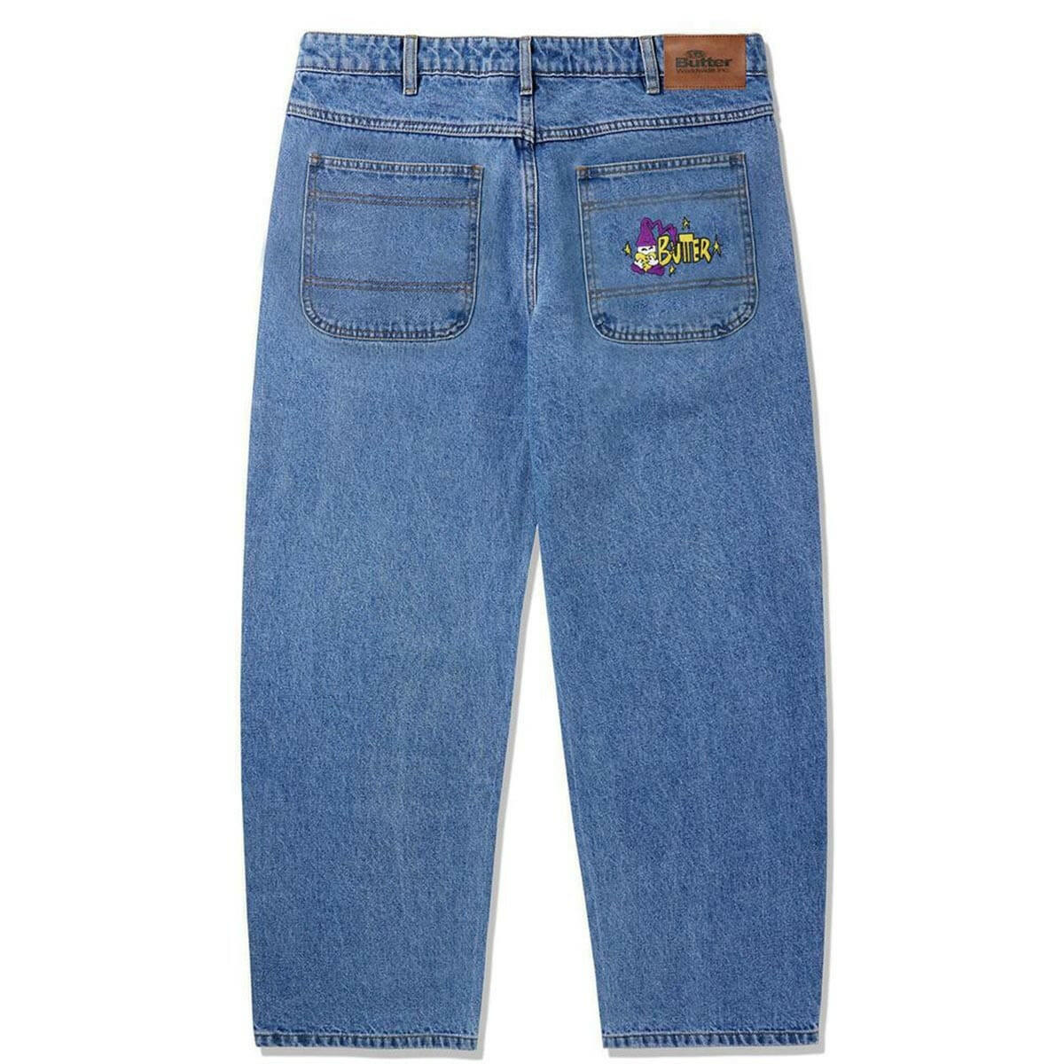 Butter Goods - Wizard Denim Jeans Washed Indigo.