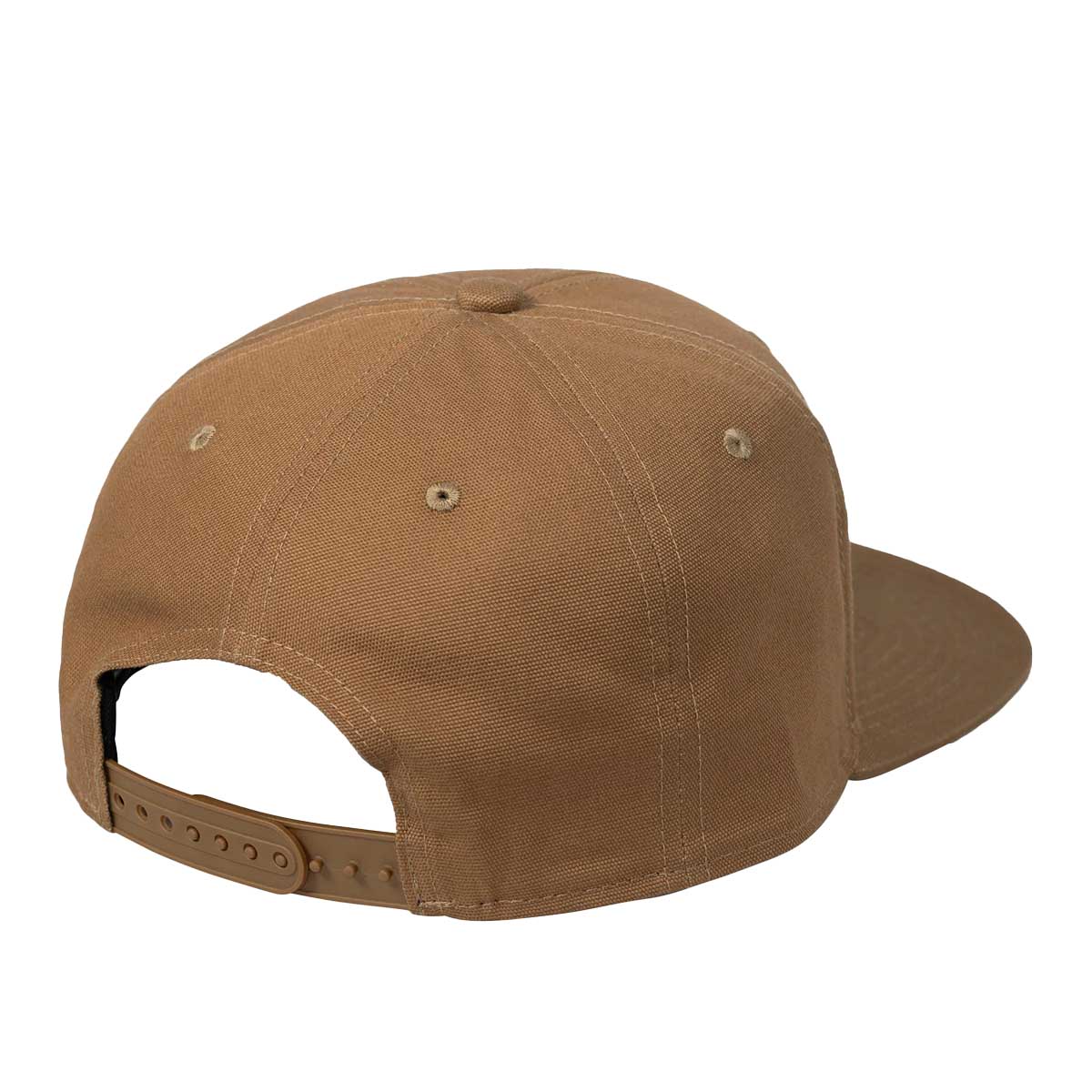 Carhartt WIP Logo Cap Hamilton Brown Back