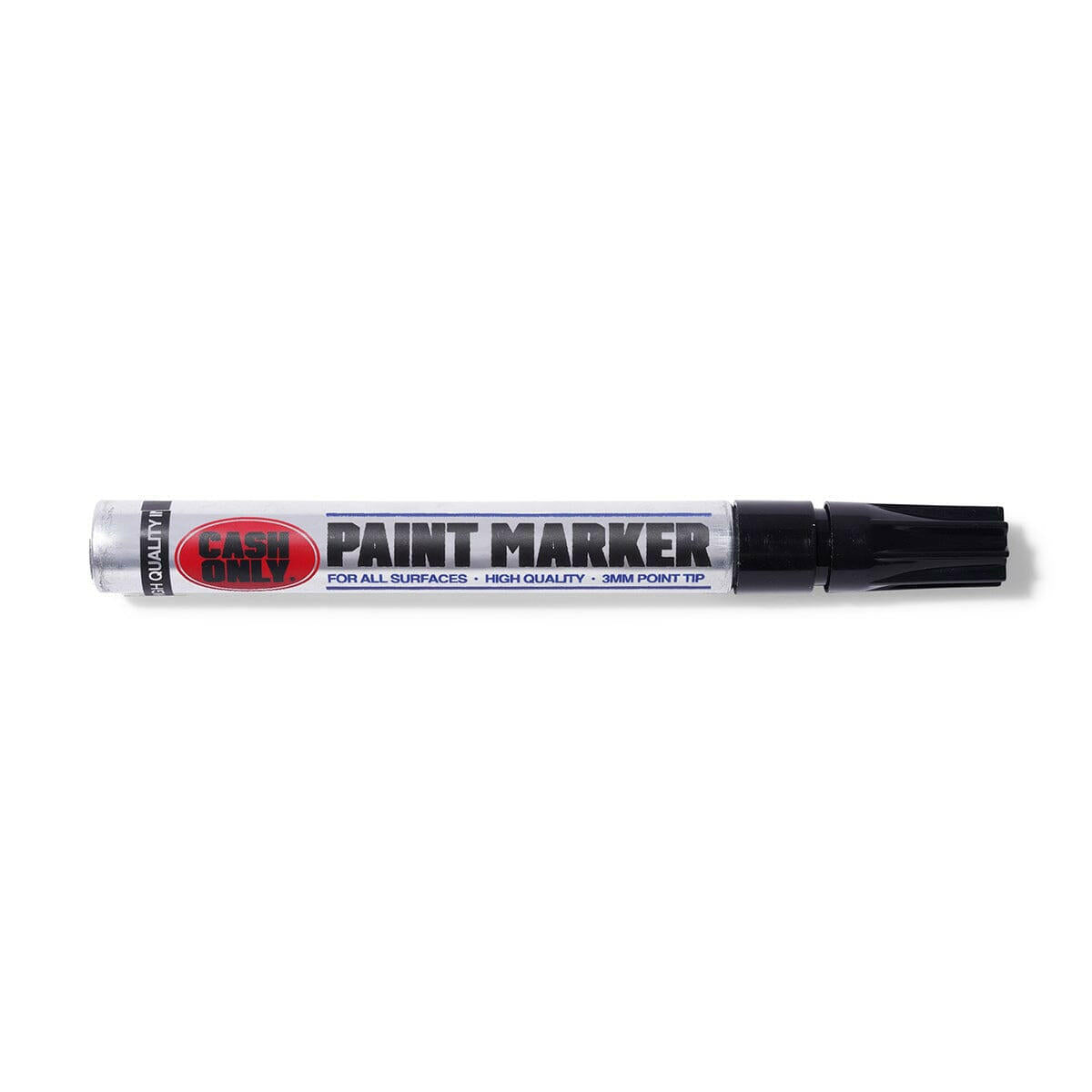 Cash Only - Paint Marker Black.