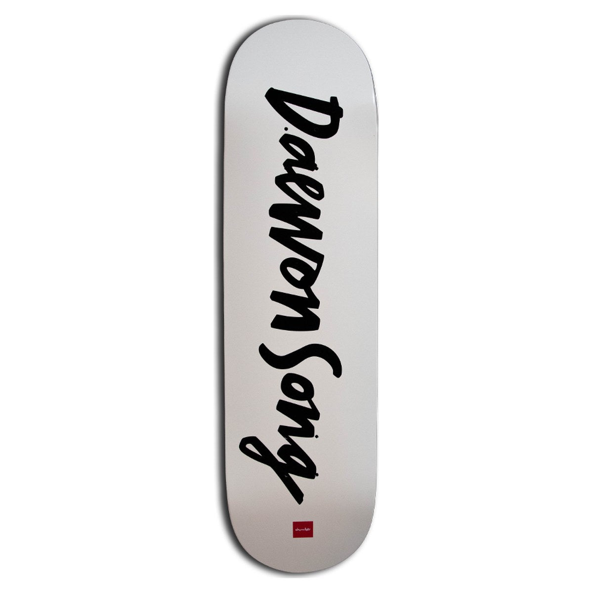 Chocolate - Daewon Song Chunk White 8.375 Skateboard Deck - bottom graphic