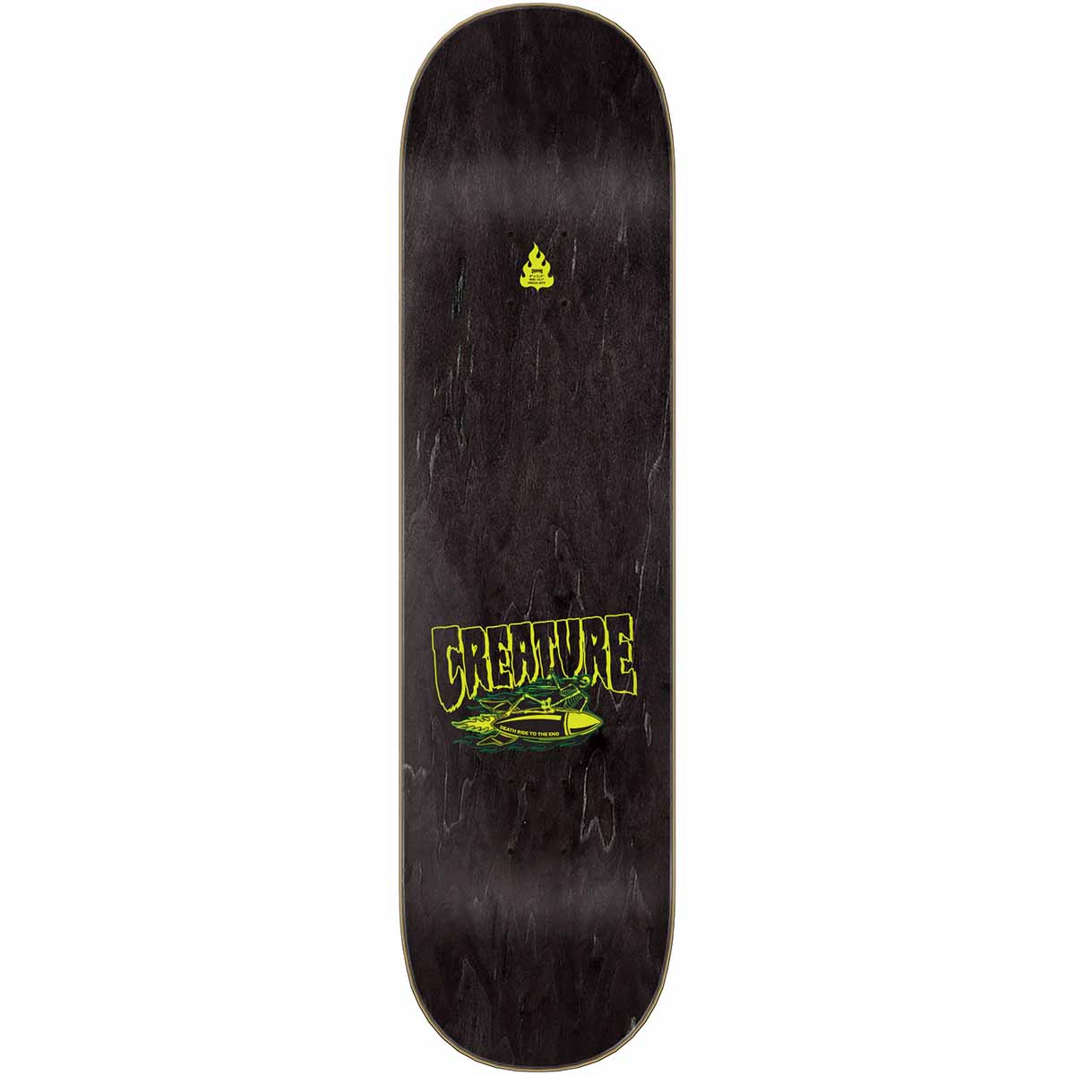 Creature Death Riders Stumps 8.0 Skateboard Deck Top