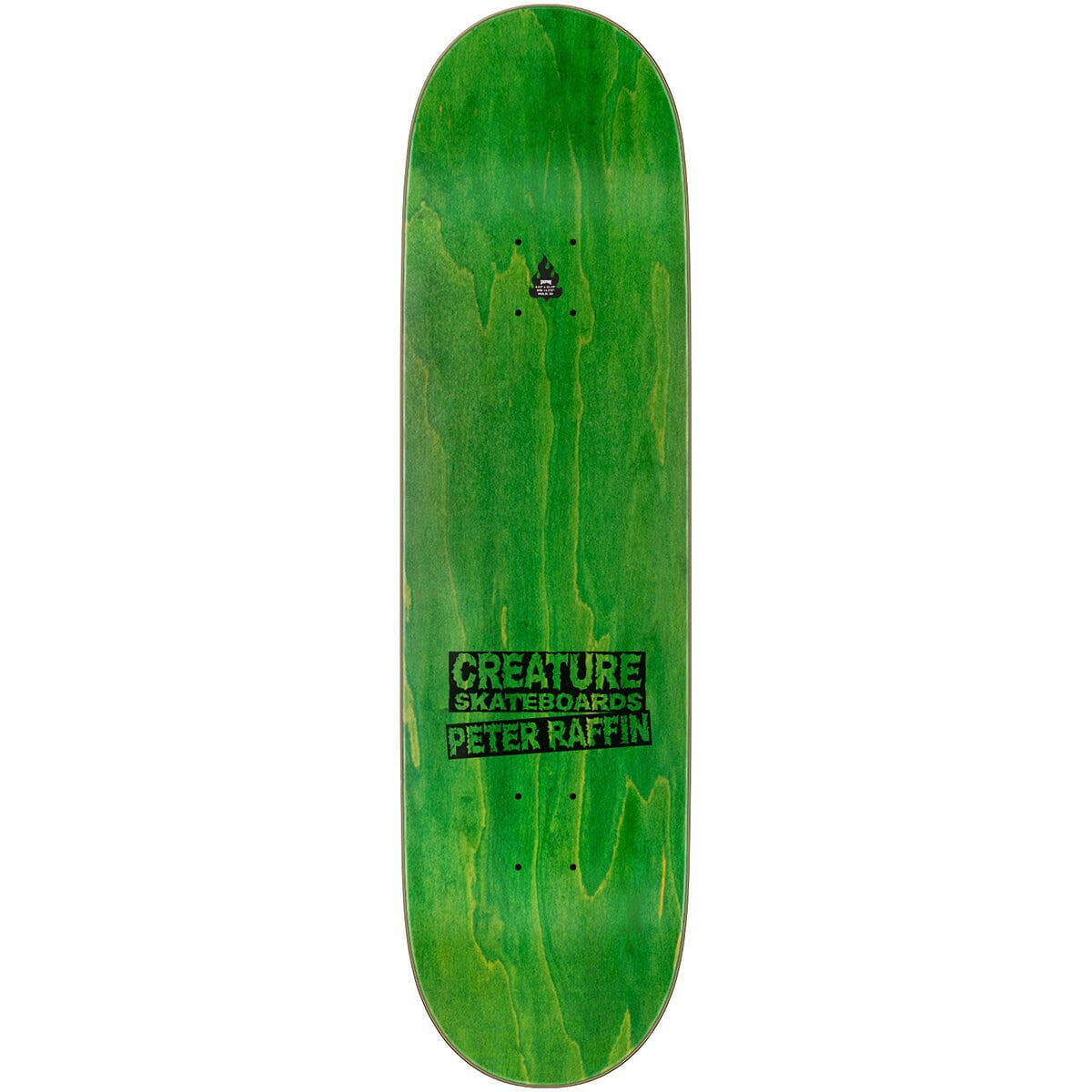 Creature - Peter Raffin Shred Party Deux 8.53 Skateboard Deck.