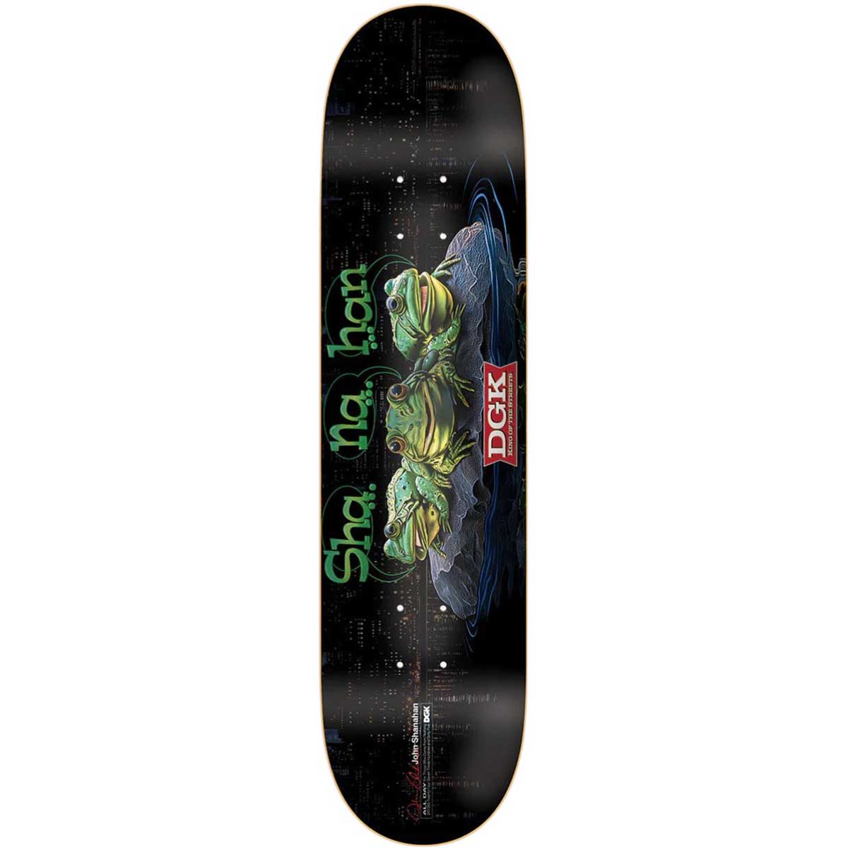 DGK John Shanahan Triplets 8.1 Skateboard Deck