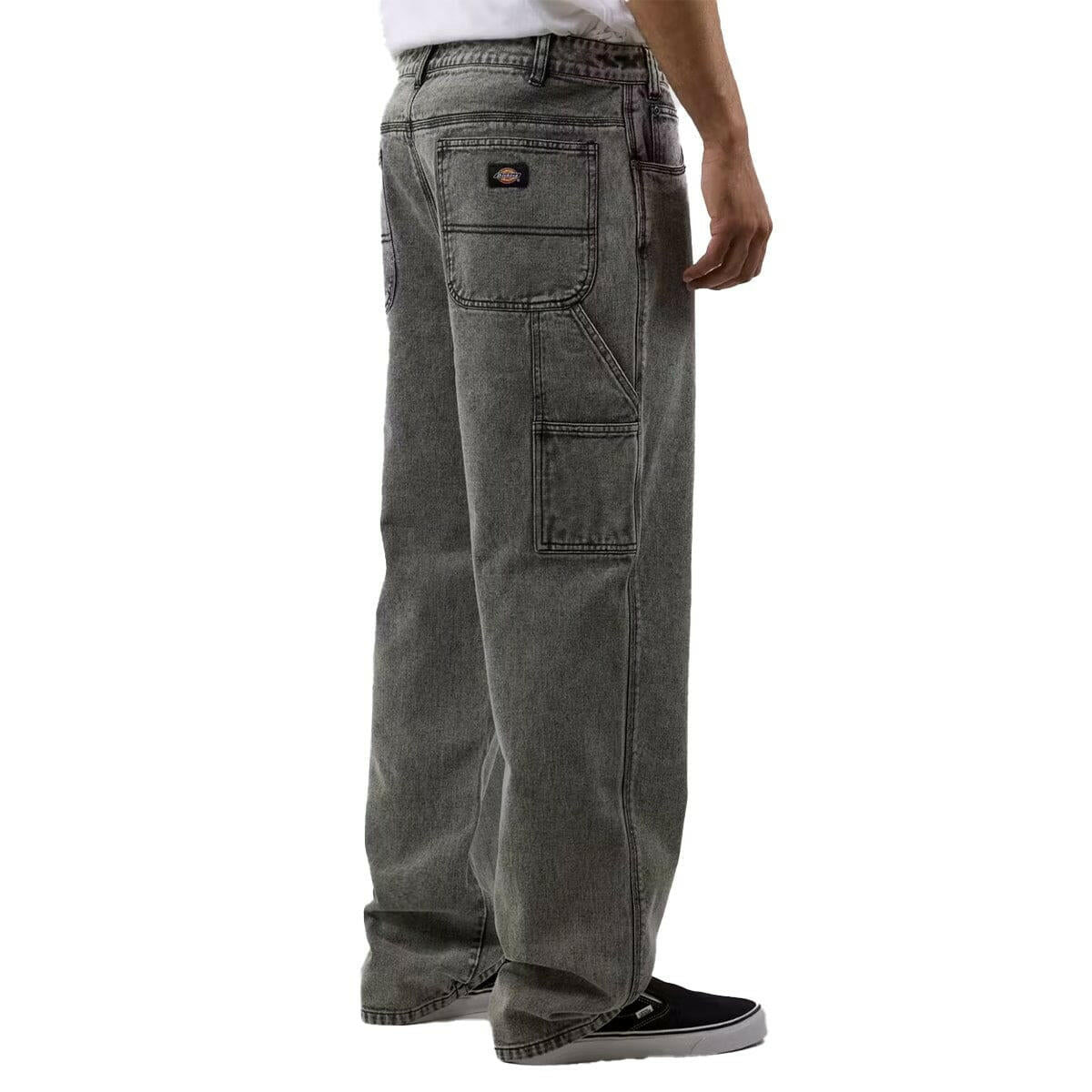 Dickies - 1939 Aged Denim Carpenter Jean Stone Washed Charcoal.