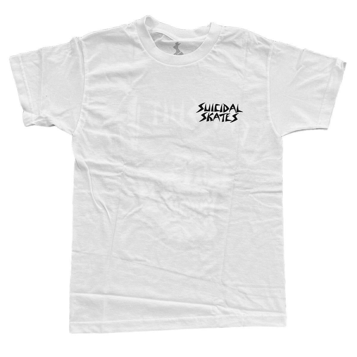 Suicidal Skates - Eat Shit Tee White.