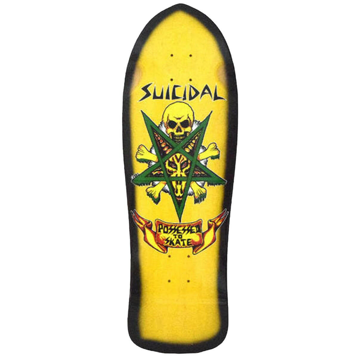 Suicidal Skates - Possessed To Skate 80's 10.125 Reissue Skateboard Deck.