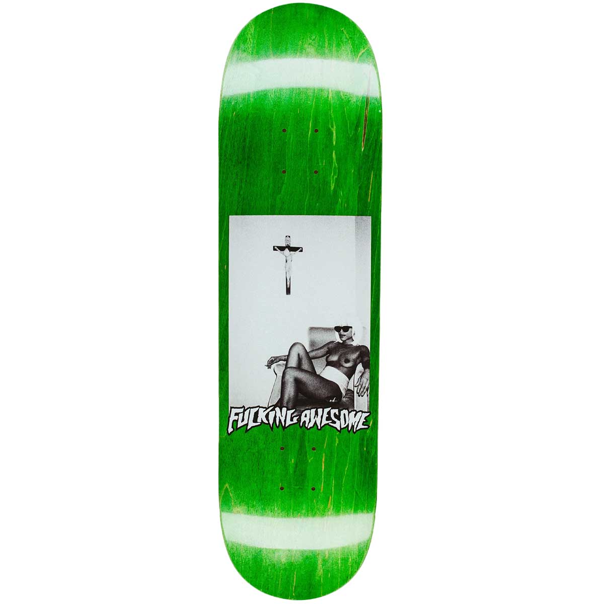 Fucking Awesome Mary 8.5 Skateboard Deck Green