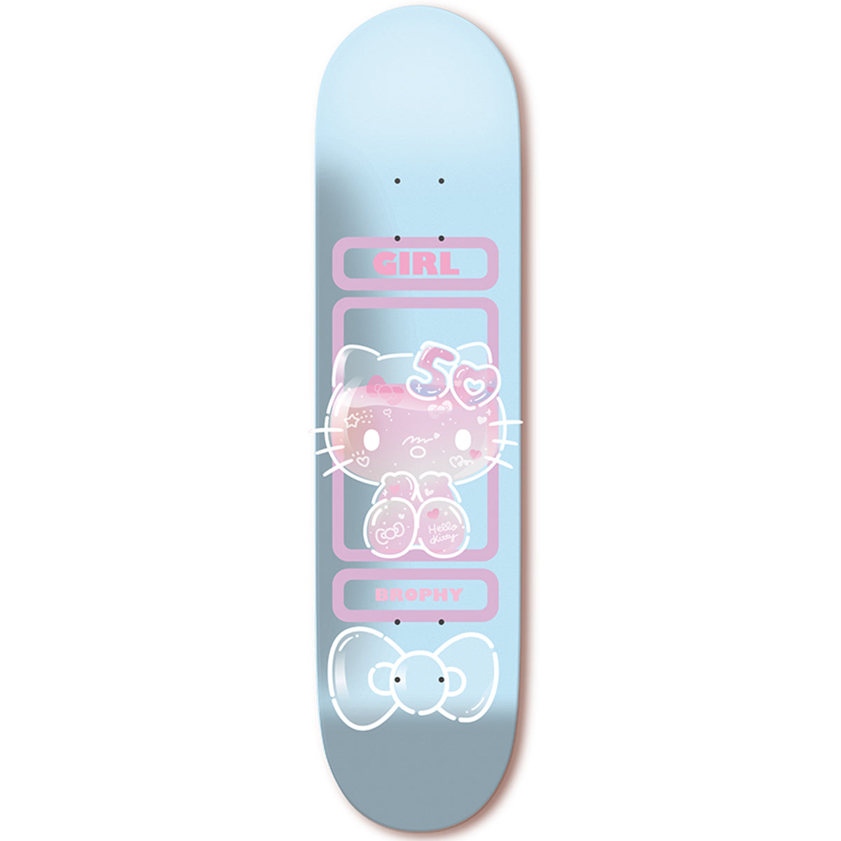 Girl - Andrew Brophy Hello Kitty 50th 8.25 Skateboard Deck