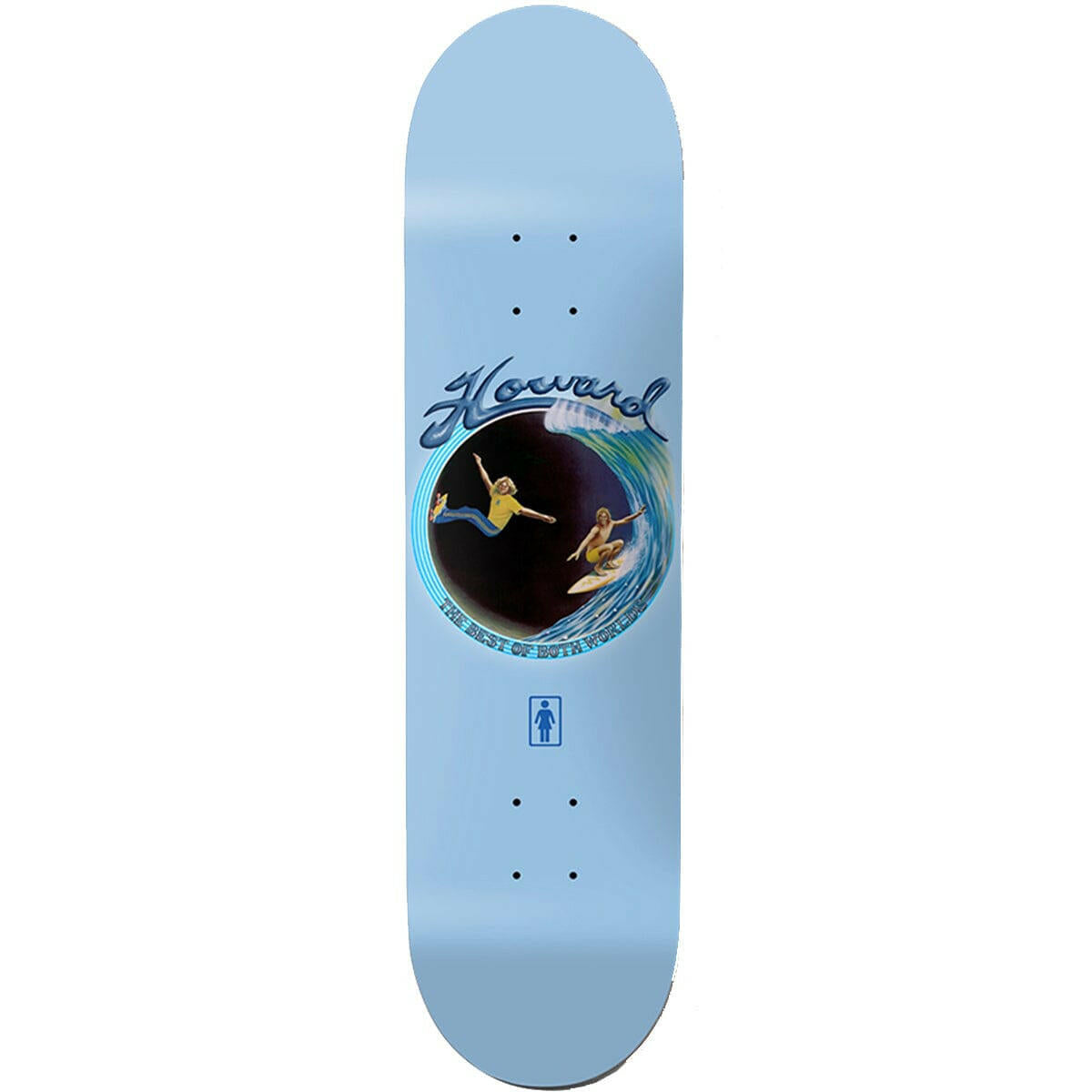 Girl - Rick Howard Best Of Both Worlds 8.5 Skateboard Deck.