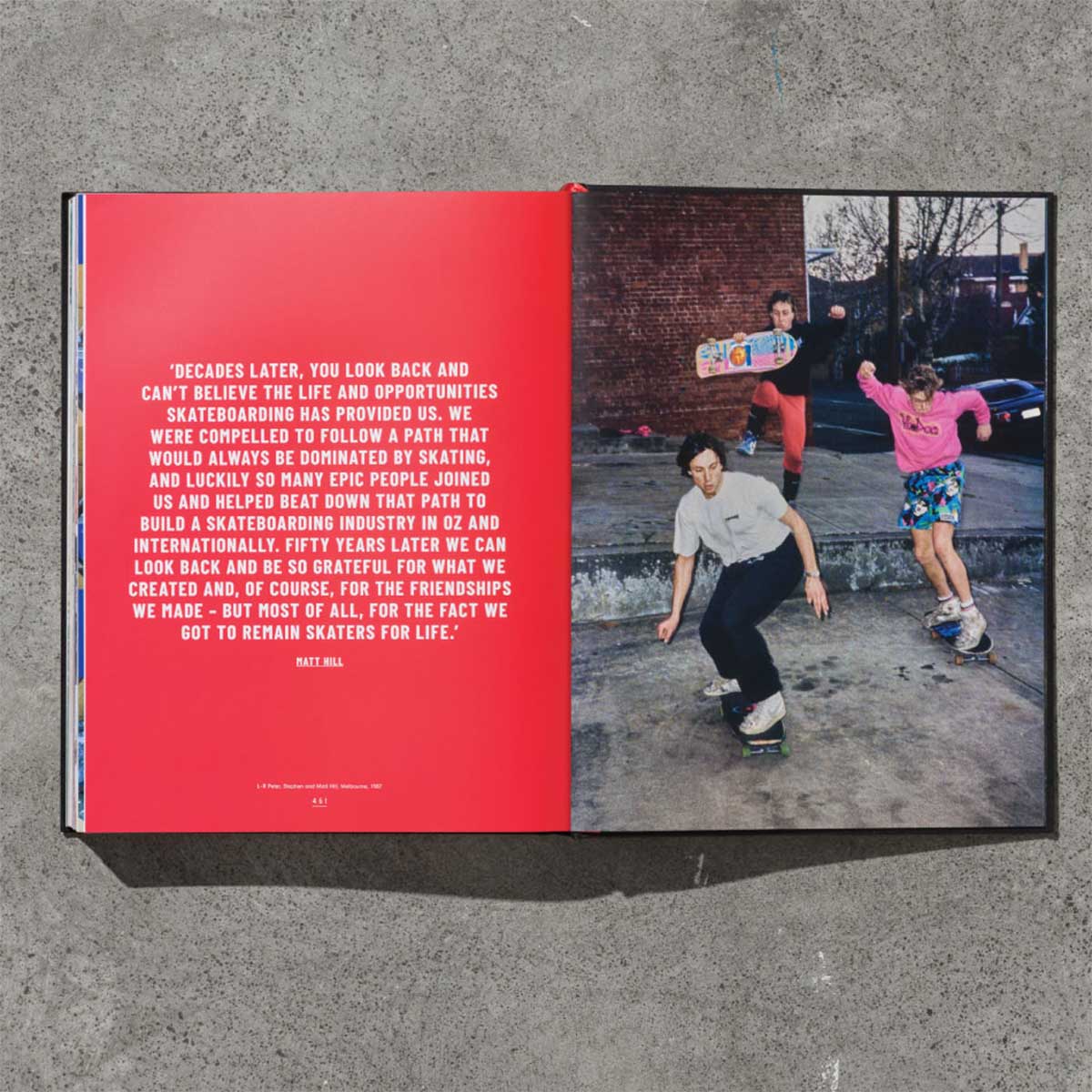 Globe 50 Years of Skateboarding in Australia Book Inside 3