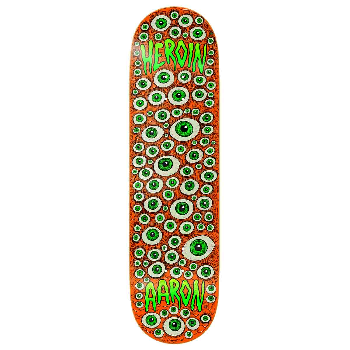 Heroin Aaron Wilson Eyes 8.75 Skateboard Deck