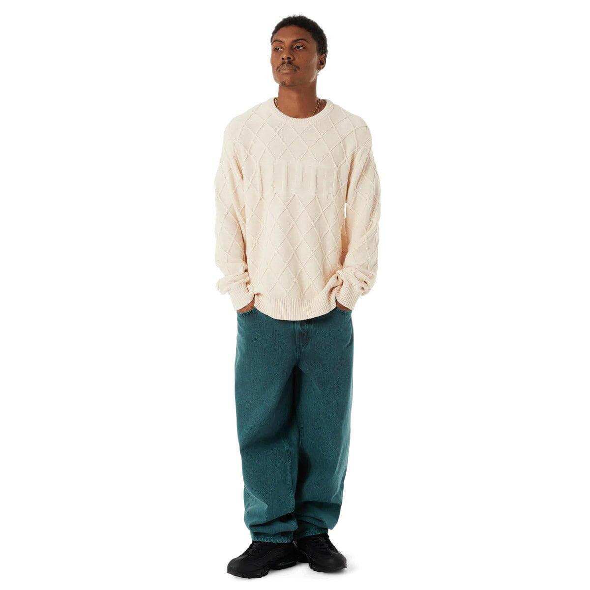 Huf - Cromer Washed Pants Sea Green.