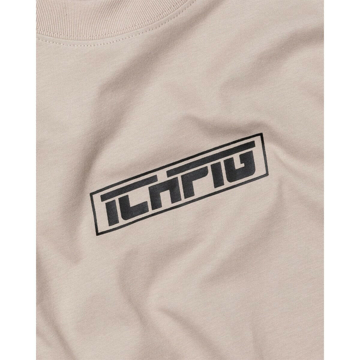 Ichpig - Strike Logo Tee Taupe.